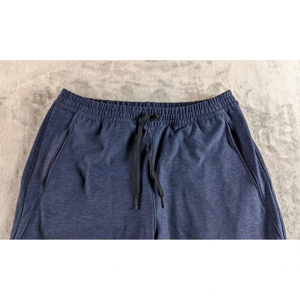 Outdoor Voices Jogger Pants Mens Medium Blue Cloudknit Stretch Drawstring